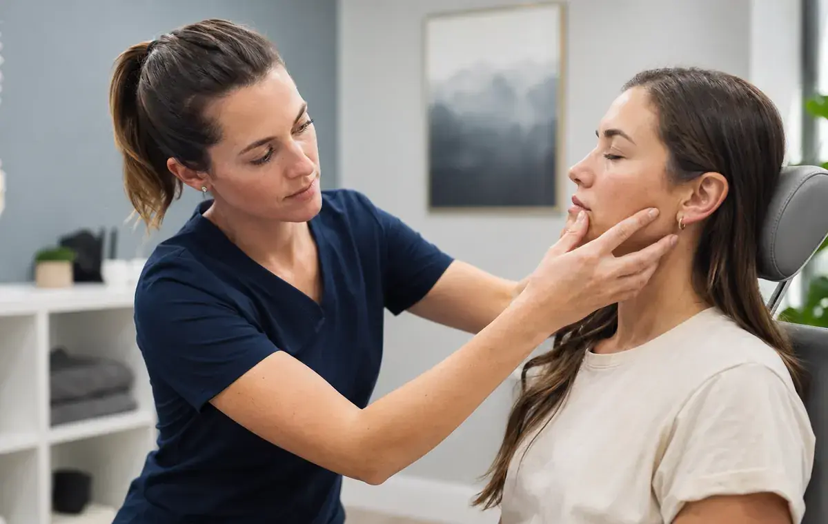 Dolor mandibular y bruxismo en Serrano